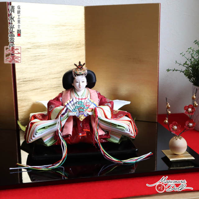 最新作 伝統工芸士・清水光雲作 25号 芥子 正絹西陣織 黄櫨染(黄