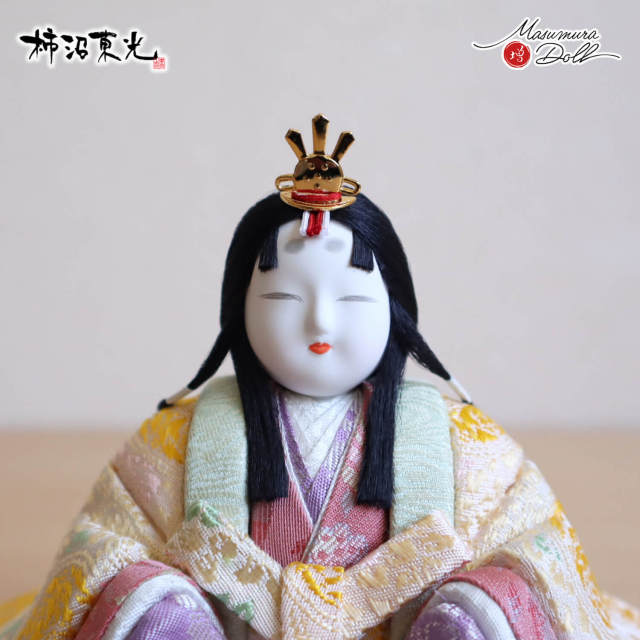 柿沼東光作　薫雛 雛人形】木目込親王飾り 柿沼東光作 瑚帛雛 | 雛人形（ひな人形）・五