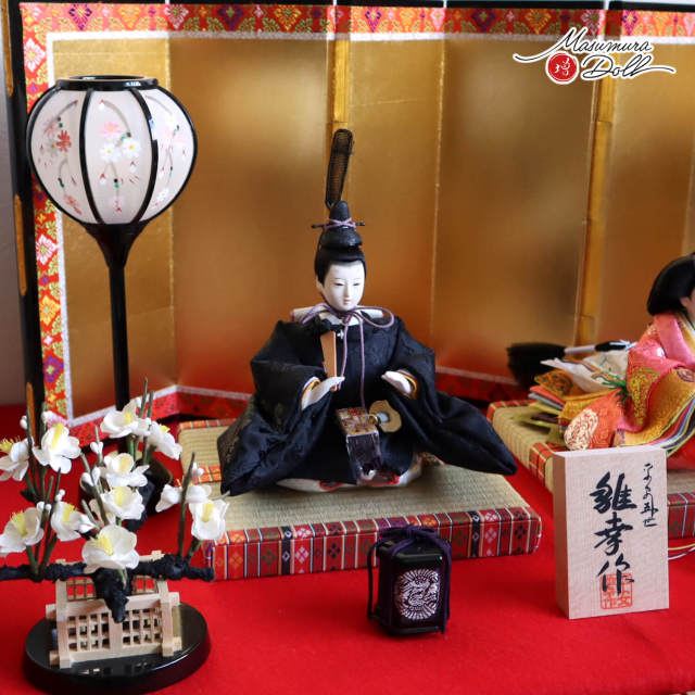 雛人形 コンパクト インテリア ひな人形 おひなさま 平安雛幸 京十二番