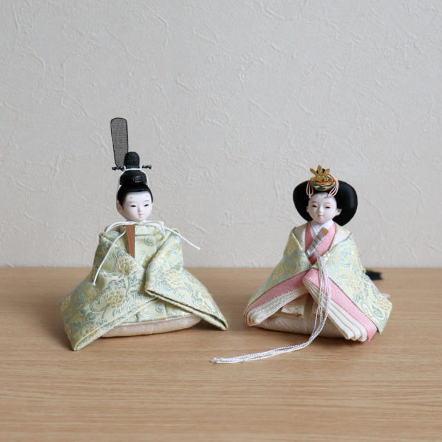 選べるお顔 小西実作 PICCONI 結-ゆい- 京製正絹西陣織 国産杉製