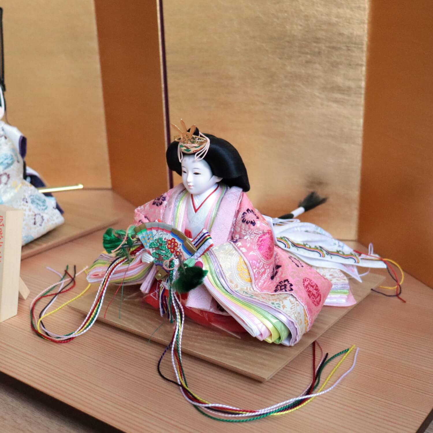 雛人形 コンパクト モダン おしゃれ インテリア ひな人形 おひなさま 小西清甫 京十一番正絹西陣織 有職 かわいい お雛様 雛 親王飾り 増村人形店 MMN1391