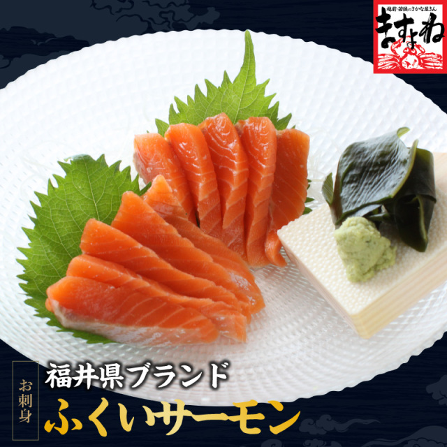 【数量限定再入荷★】＼ふくいサーモンお刺身セット／ふくいブランドのサーモン600g～700g ふくいサーモン100％使用！ 福井ブランド