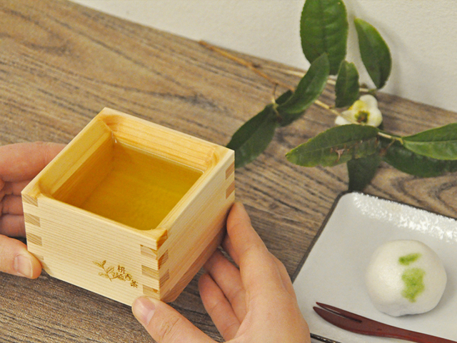 枡×日本茶／瑞草園】枡香茶（ますかちゃ）