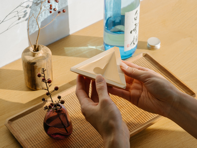 おしゃれ酒器・インテリア/三角形 お猪口】すいちょこ