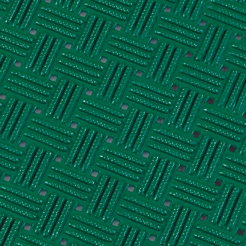ダイヤマット グリッド 緑色