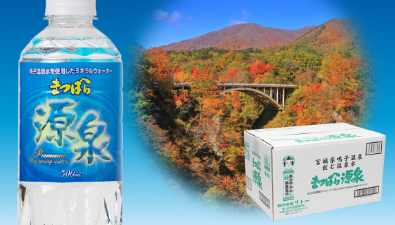 まつばら源泉　500ml×24本