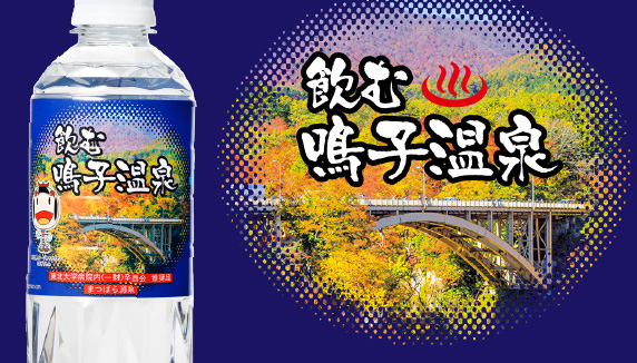 飲む鳴子温泉　500ml×24本