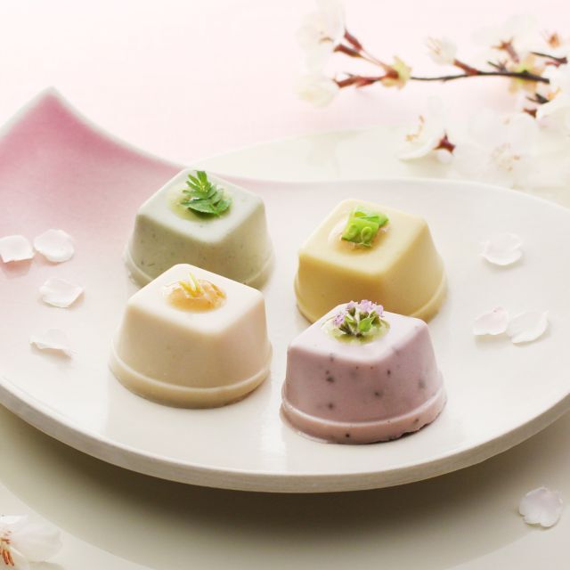 春の胡麻豆腐４種