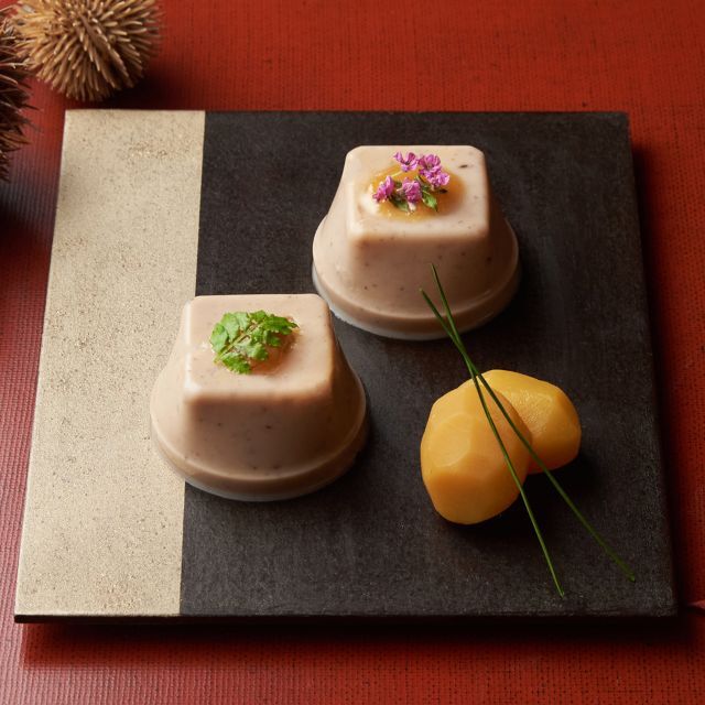栗胡麻豆腐