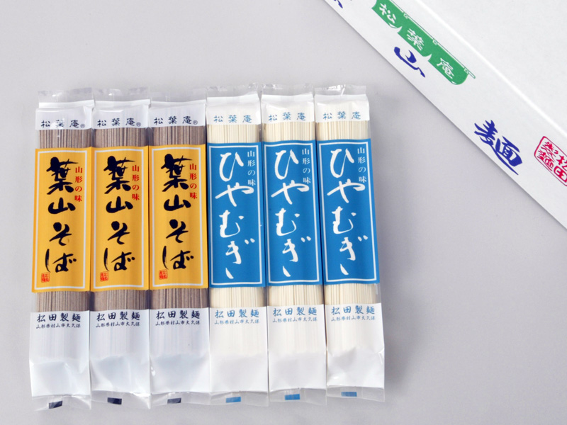 葉山そば（10入）+ひやむぎ（10入）