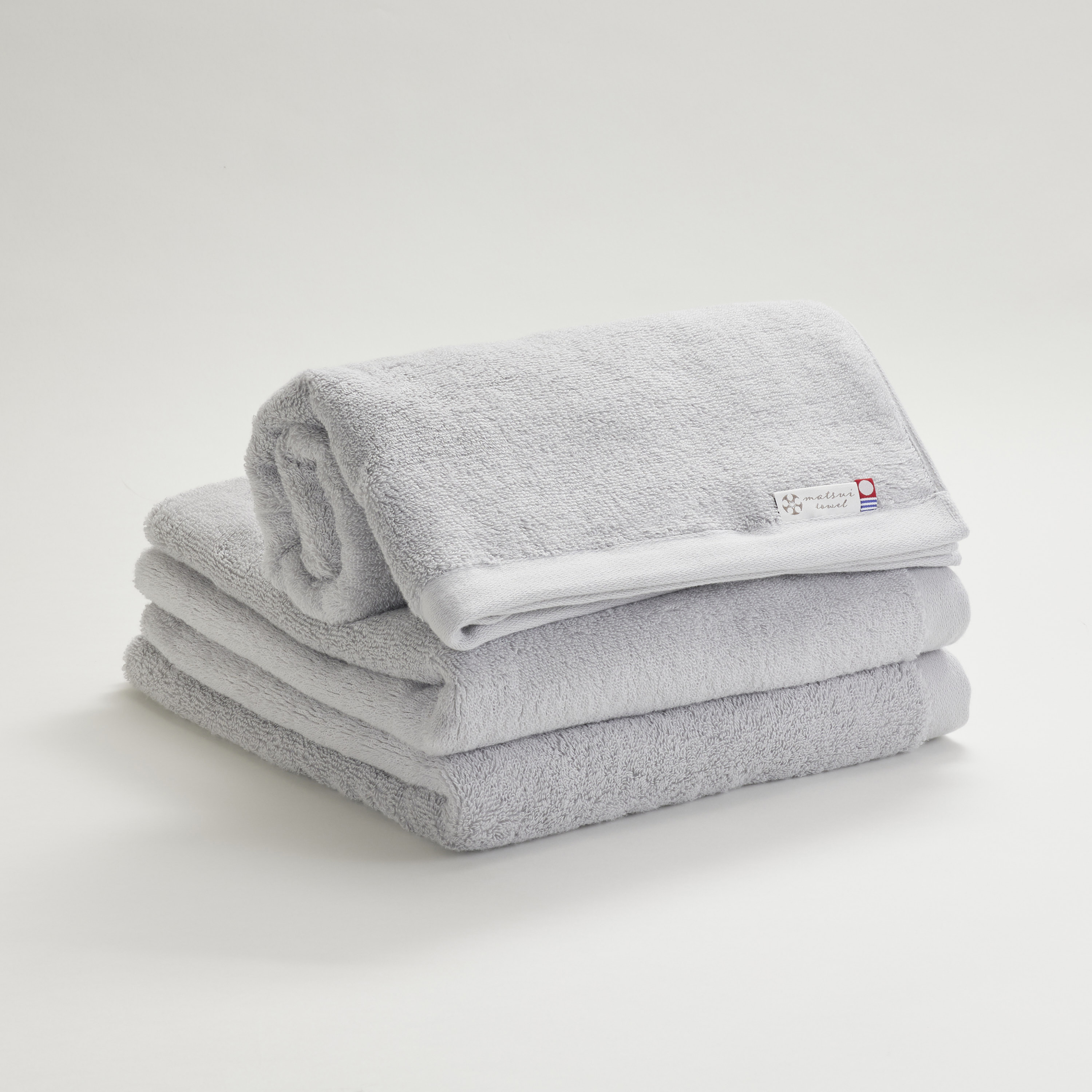 【送料無料】Memoire  バスタオル3枚組 今治タオル 厚手　最高級糸使用　