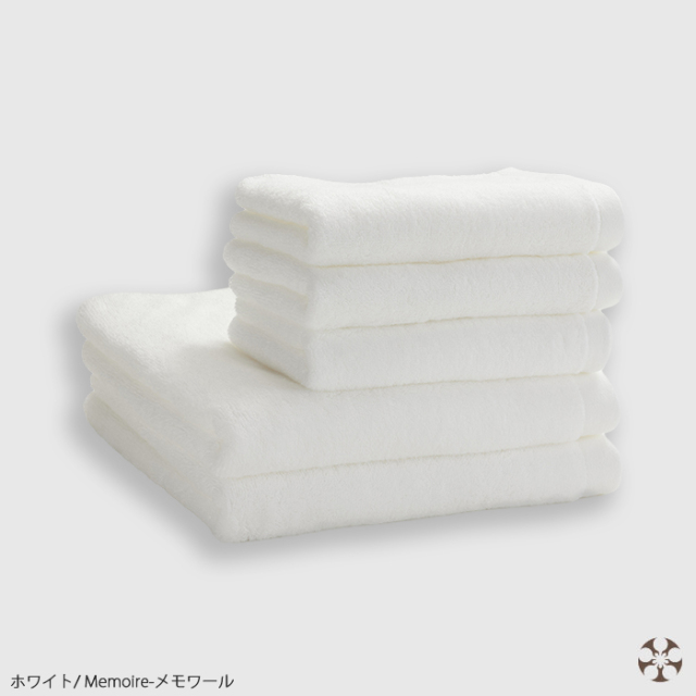 Memoire バスタオル1枚 今治タオル 厚手 最高級糸使用