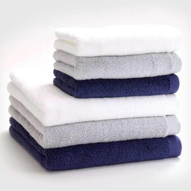 【まとめ買いセット】Memoire バスタオル3枚＋フェイスタオル3枚 《各色》