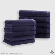 【まとめ買いセット】Memoire バスタオル5枚＋フェイスタオル5枚 《色を選べる》