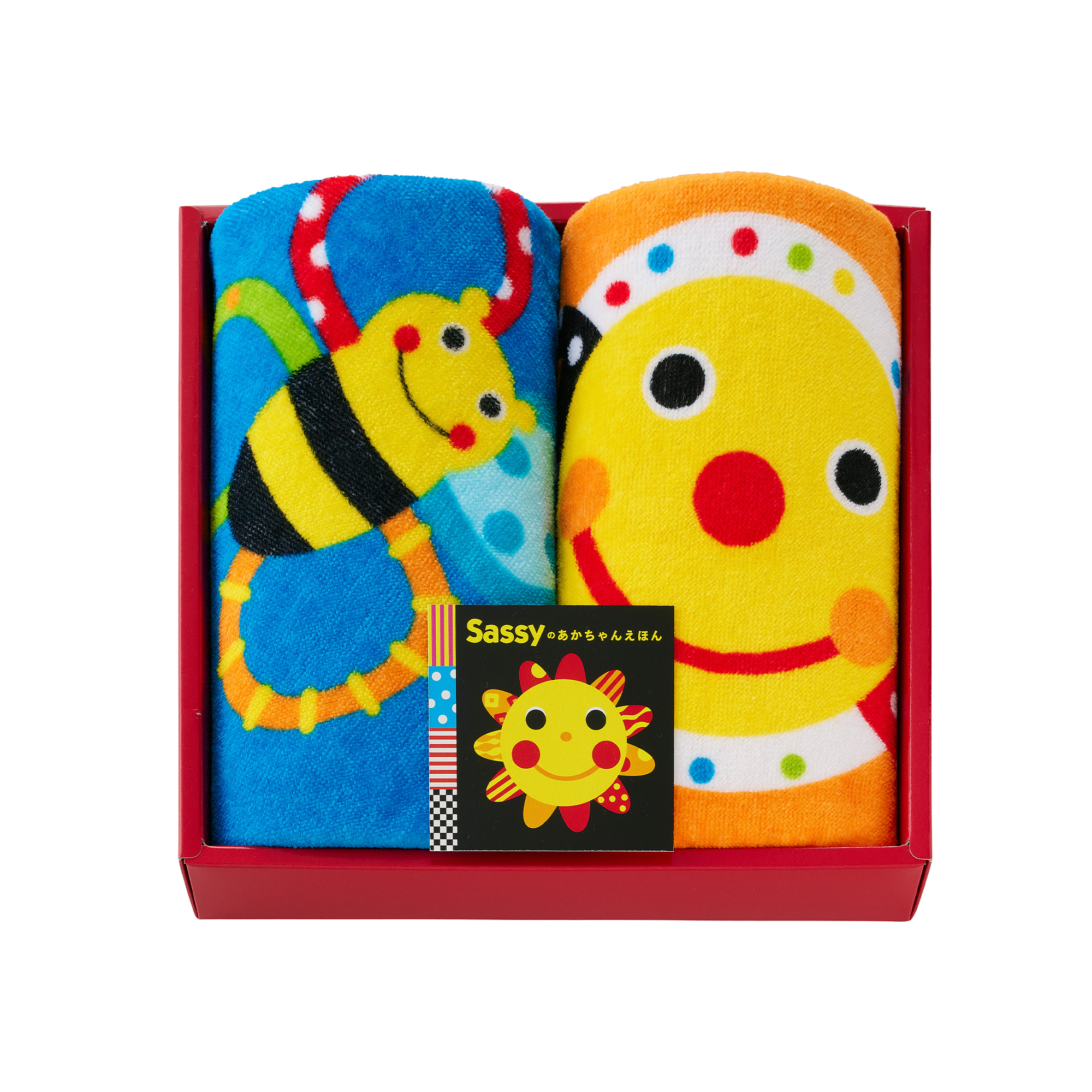 【ギフトセット/出産祝/内祝/入園/誕生日】 Sassy　フェイスタオル2枚