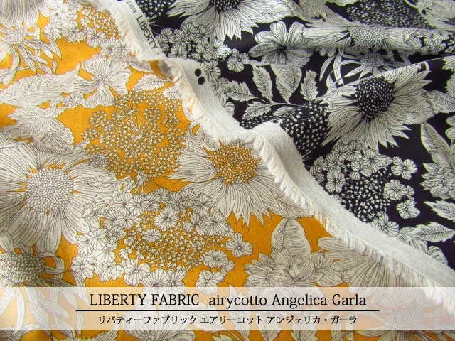 ＬＩＢＥＲＴＹ エアリーコット生地 ＊２０１９秋冬限定＊≪Angelica Garla≫(アンジェリカ・ガーラ)３６３１０３４BL-J19