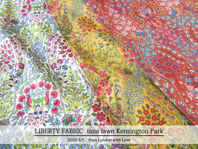 ＬＩＢＥＲＴＹ タナローン ＊２０２０　春夏柄＊≪Kensington Park≫(ケンジントンパーク)２０-３６３０１１３６-TDD
