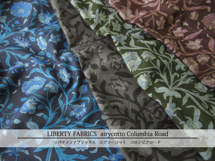 ＬＩＢＥＲＴＹ エアリーコット生地 ＊２０２３秋冬＊≪Columbia Road≫(コロンビアロード)２０-３６３０１１０９-ＣＨＡ-Ｊ２３