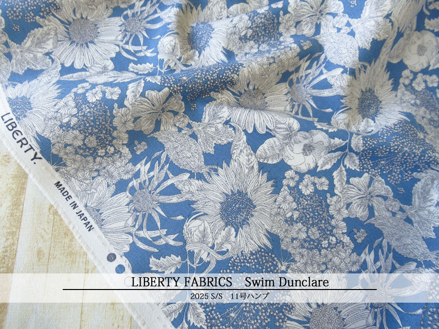 ＬＩＢＥＲＴＹ１１号ハンプ ２０２５＊春夏柄　≪Swim Dunclare≫(スウィム・ダンクレア)２５-５６７２１５１５-COC-J２５F