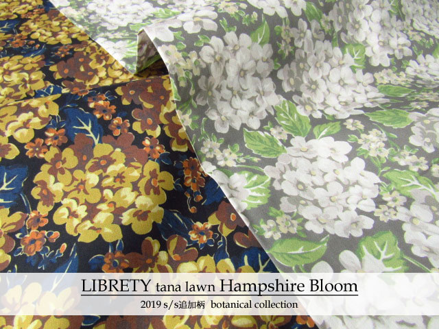 ＬＩＢＥＲＴＹ  タナローン ＊２０１９　春夏追加柄/Botanical Collection＊ ≪Hampshire Bloom≫(ハンプシャーブルーム)DC３００９９-TDD-J１９