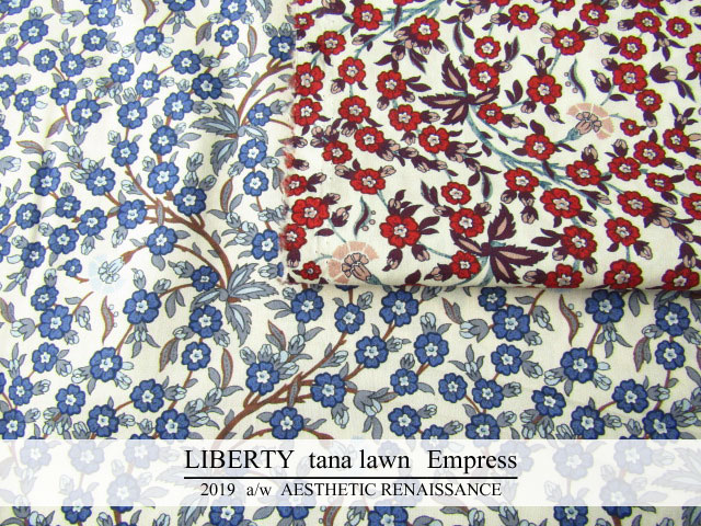 ＬＩＢＥＲＴＹ  タナローン ＊２０１９　秋冬柄/AESTHETIC RENAISSANCE(エスセティック・ルネサンス)＊ ≪Empress≫(エンプレス)１９-３６３９２０３-１９