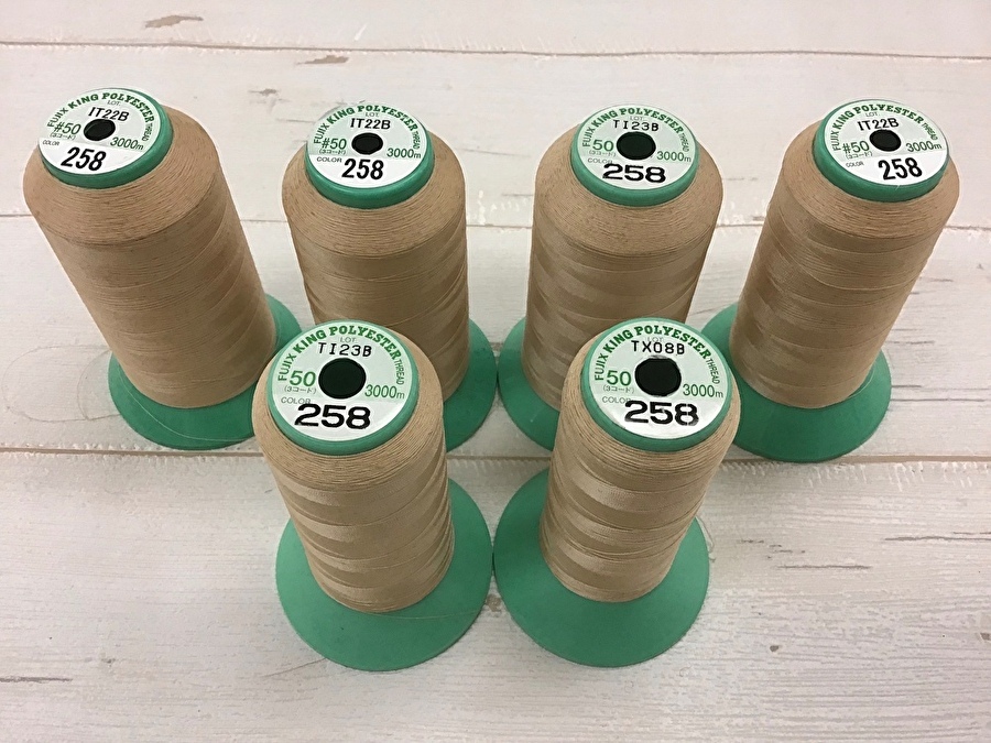 現品処分！中古　工業用ミシン糸