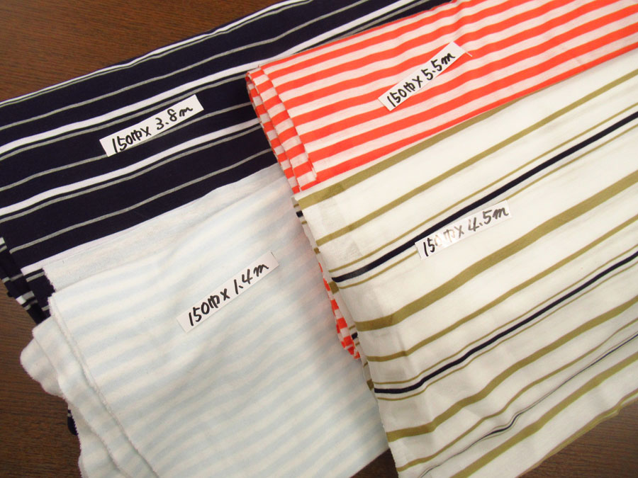 現品処分！デッドストック反品　まとめ売りセット　AK-1826『ボーダーニット』トップスなどに！