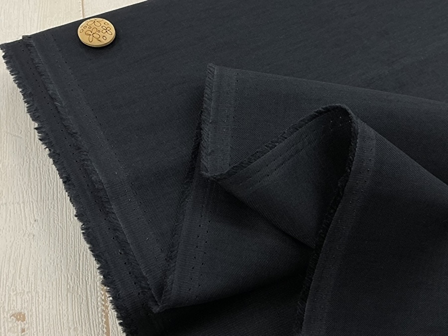 訳あり！【反売り】　コットン スレキ風　  ネイビー系[ 幅９８ｃｍ×約７.５ｍ ]
