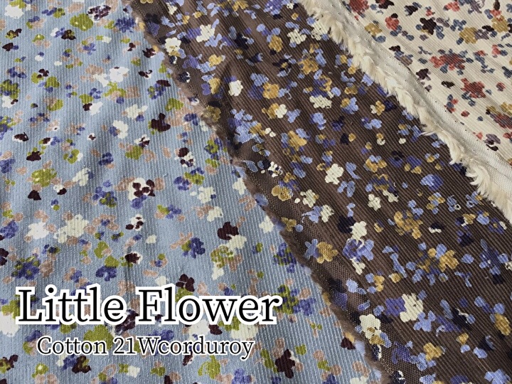 【シャツコールプリント】 Little Flower (リトルフラワー)