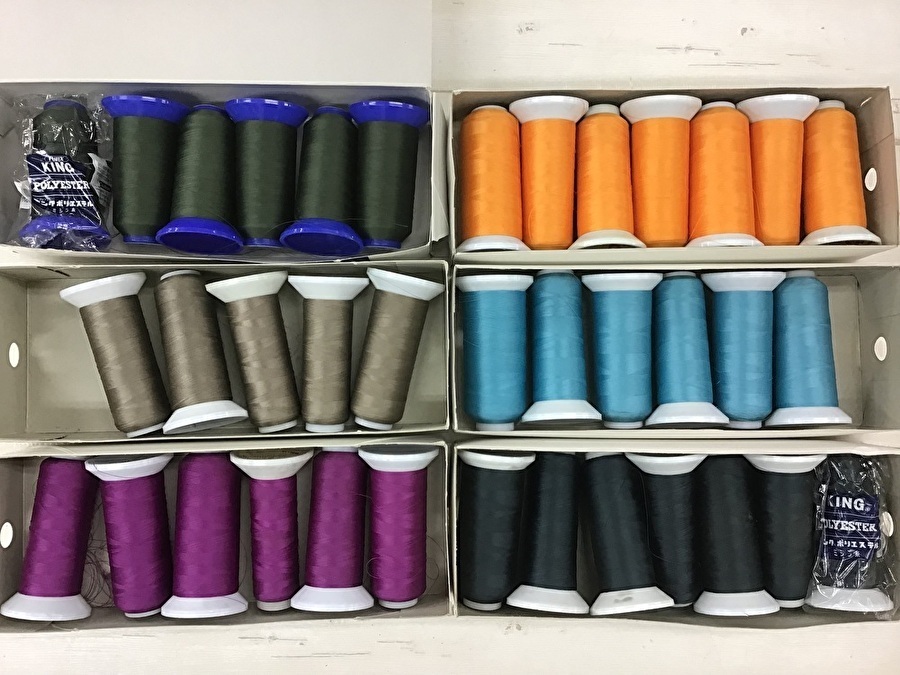 【現品処分】工業用ミシン糸 中古 セット
