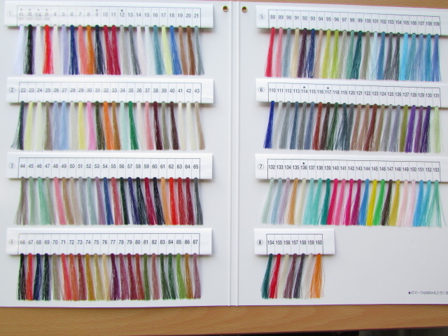 色合わせおまかせ！レジロンニット用ミシン糸♯50 161色