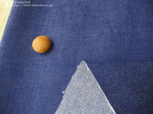 お買い得！【アパレル使用反】 12オンス COTTON YARN DYED DENIM－先
