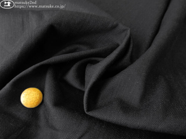 Mame ストレッチ　トリアセテート　バスケットパターントップス　ブラック Triacetate Polyester Embroidered