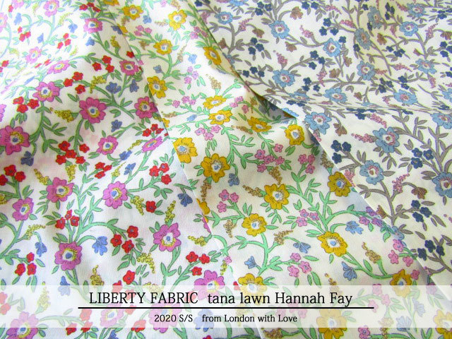 ＬＩＢＥＲＴＹ タナローン ＊２０２０　春夏柄＊≪Hannah Fay≫(ハンナフェイ)２０-３６３０１１３０-TDD-２０