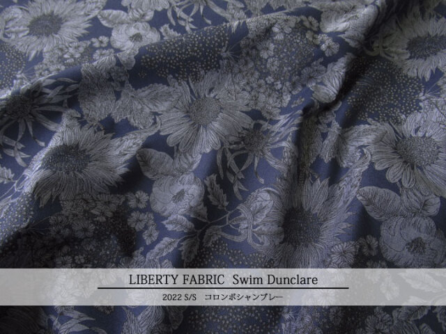 ＬＩＢＥＲＴＹ コロンボシャンブレー ＊２０２２ 春夏柄＊≪Swim Dunclare≫(スイムダンクレア)１２-５６７２１５１S-J２２B