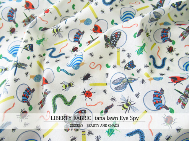 ＬＩＢＥＲＴＹ タナローン ＊２０２３ 春夏柄/BEAUTY AND CHAOS＊≪Eye Spy≫(アイスパイ)２３-３６３３１０７-２３ＡＴ