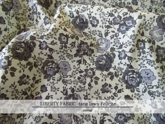 LIBERTY FABRICS  タナローン ＊エターナル＊≪Felicite≫(フェリシテ)９７-３６３７１１３-TEE