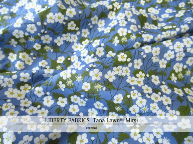 LIBERTY FABRICS タナローン ＊エターナル＊ ≪Mitsi≫(ミッツィ)０８-３６３８２８７-TEE-GE