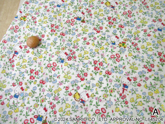 ハローキティ×リバティファブリック タナローン 2024＊春夏柄
