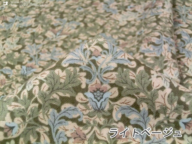 コットンビエラ起毛】Elegant flower＊エレガントフラワー