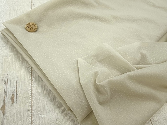 訳あり！【現品処分】 [薄手タイプ] ニット用織物接着芯　グレイッシュアイスグリーン系[ 幅１１０ｃｍ×約３.３ｍ］