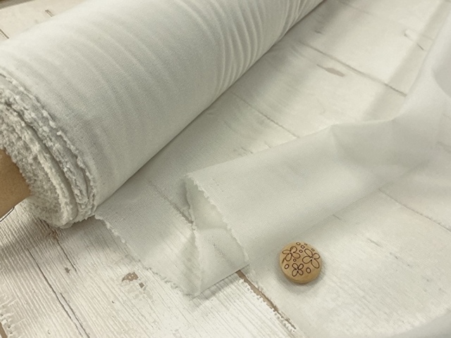 【反売り】  [薄手タイプ] ニット用接着芯　ホワイトグレー系 [ 幅１１０ｃｍ×約３３ｍ巻 ]