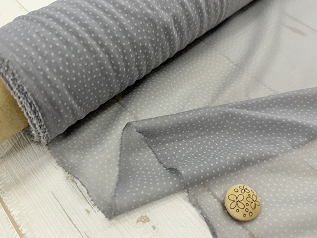 訳あり！【反売り】  [薄手タイプ] ニット用織物接着芯　グレー系 [ 幅１１０ｃｍ×約１７ｍ巻 ]