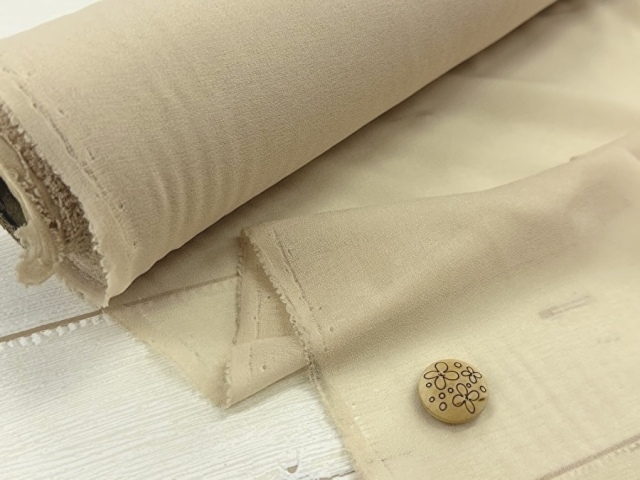 【反売り】  [普通地] ニット用織物接着芯　サンドベージュ系 [ 幅１１０ｃｍ×約１４ｍ巻 ]