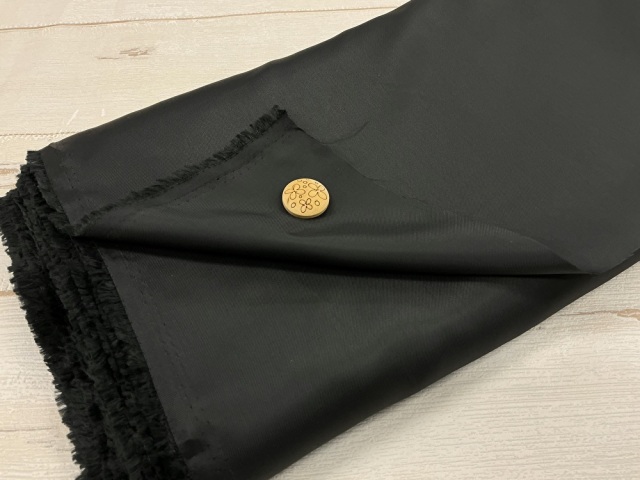 訳あり！【現品処分】  ポリエステルツイル裏地　ダークグレー系[ 幅１20ｃｍ×約11ｍ］