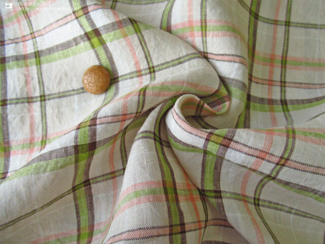 洗いざらしのマドラスチェックlinen リラックスもんぺ Tap-388-2.jpg?t=20240311165540