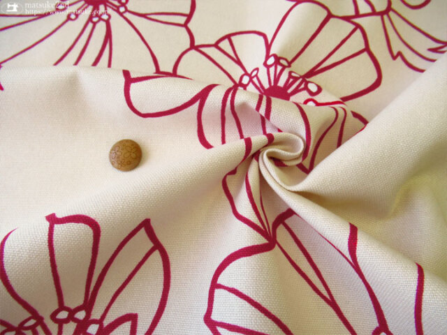 綿花様 コットンシャーリングスキャタードフラワー刺繍ワイドパンツ