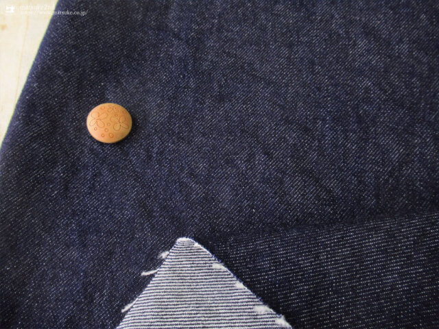 お買い得！【アパレル使用反】約14オンス 洗い加工(ワンウォッシュ