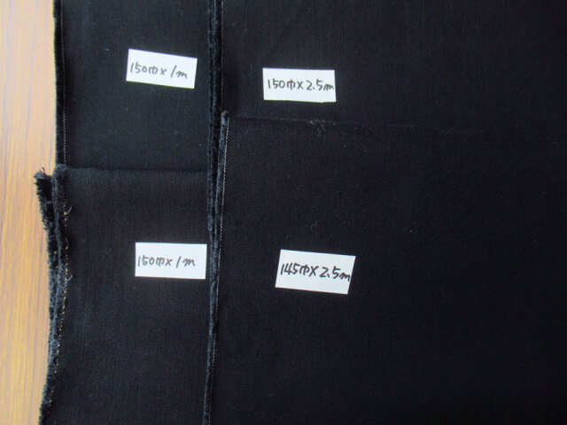 現品処分！デッドストック反品　まとめ売りセット　AK-2033『BKBKデニム』ブラック×ブラック系