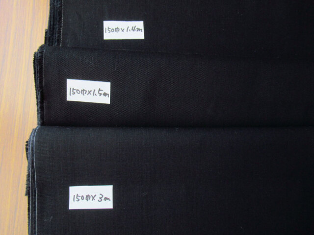 現品処分！デッドストック反品　まとめ売りセット　AK-2034『BKBKデニム』ブラック×ブラック系